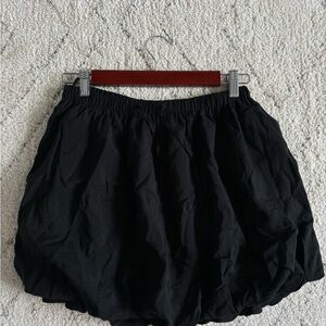 Wilfred Black Parachute Bubble Skirt